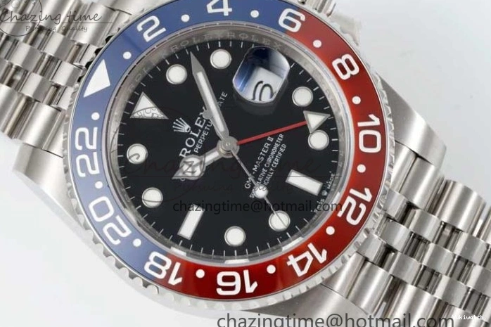 Ceramic Best 904L Blue CHS 1:1 VR3285 Edition Red II GMT-Master Steel 126710 BLRO APSF 0213